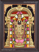 3D Balaji Lakshmi Tanjore Painting