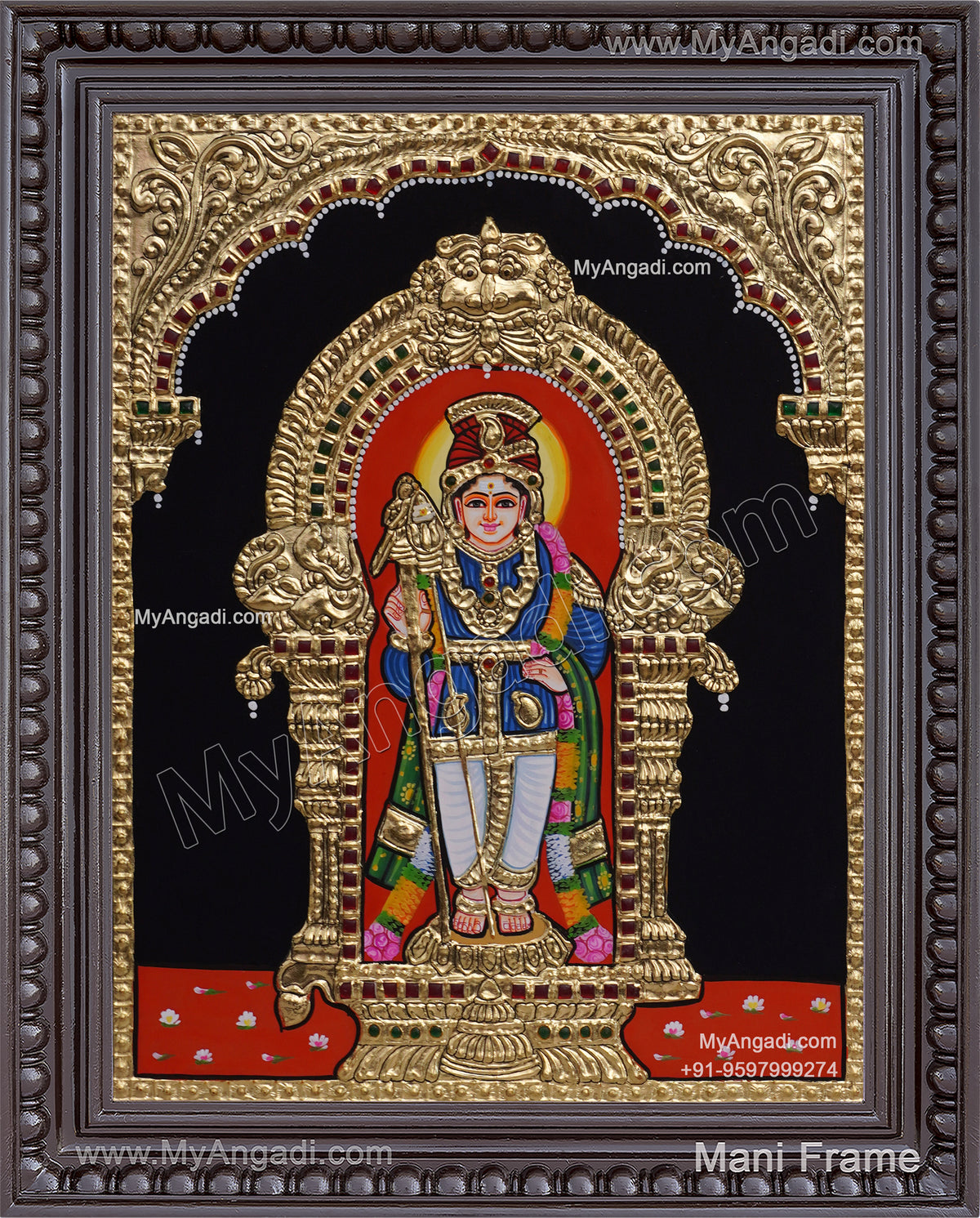 Murugan Tanjore Painting