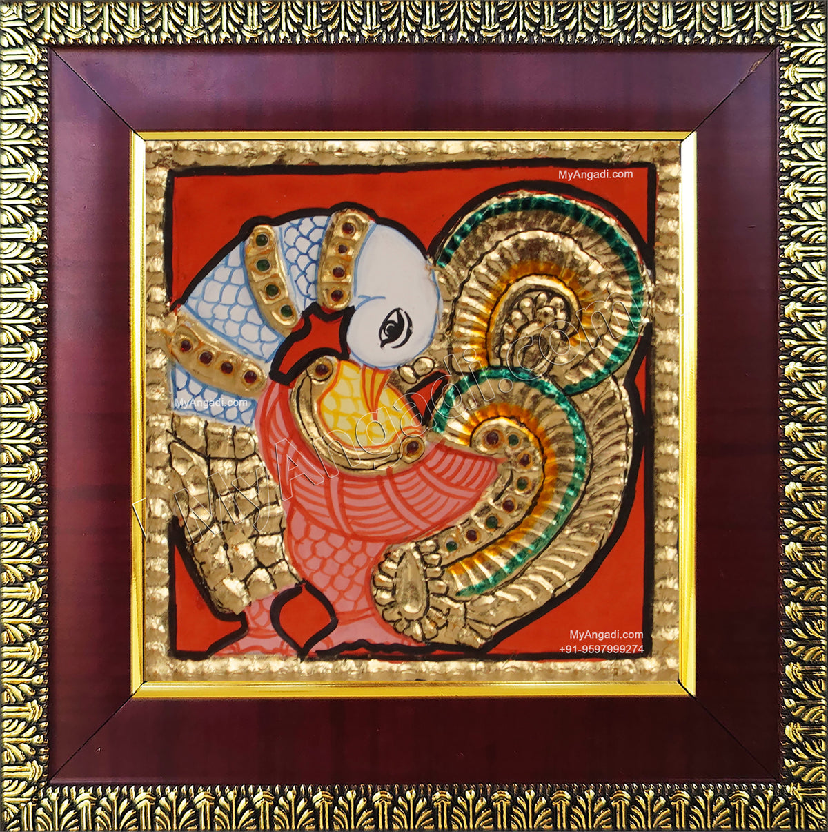Peacock Tanjore Paintings