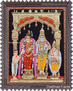 Andal Ranga Mannar Tanjore Painting