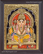 Ganesha Tanjore Painting