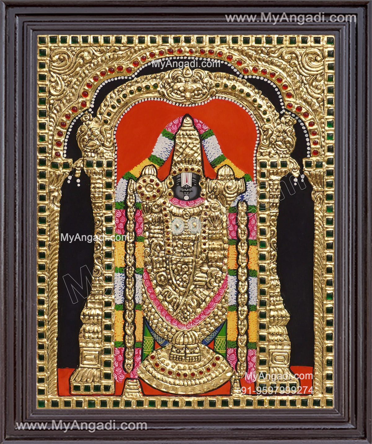 Balaji Tanjore Painting