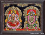Balaji Lakshmi Tanjore Painting