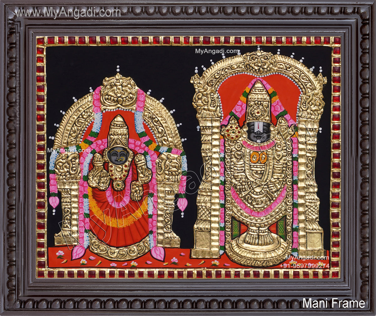 Balaji Thayar Tanjore Painting