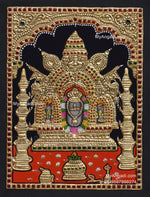 Manjunatha Swamy Tanjore Painting