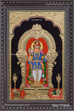 Palani Raja Alangara Murugar Tanjore Painting