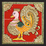 Swan Tanjore Painting