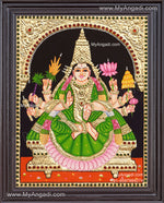 Dhanya Lakshmi Tanjore Painting