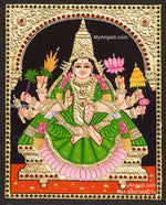 Dhanya Lakshmi Tanjore Painting