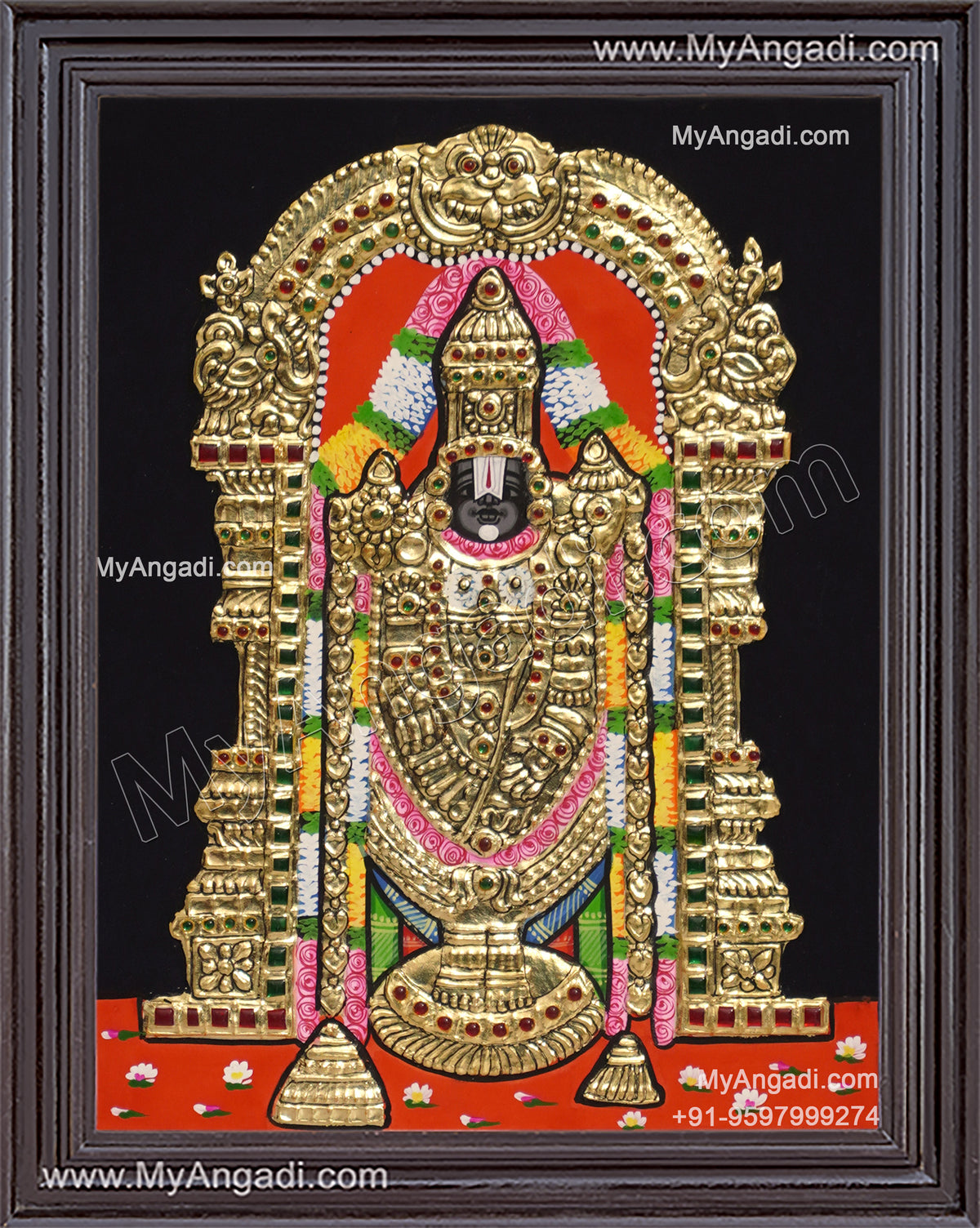 Balaji Tanjore Painting