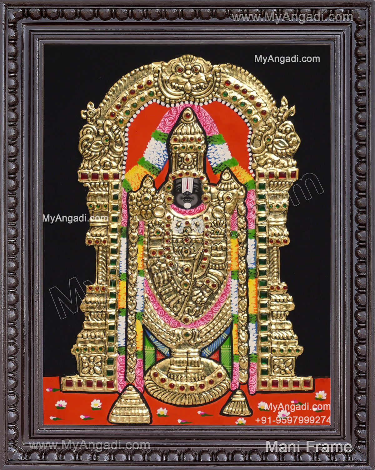 Balaji Tanjore Painting