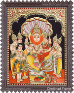 Lakshmi Narasimhar Tanjore Painting