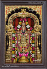 3d Balaji Lakshmi Tanjore Painting