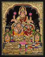 Kubera Lakshmi Tanjore Painting