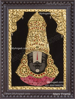 Balaji Face Tanjore Painting