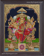 Raja Rajeshwari Tanjore Painting