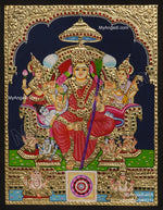 Raja Rajeshwari Tanjore Painting