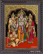 Ram Darbar Tanjore Painting