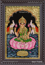 Gaja Lakshmi Tanjore Painting
