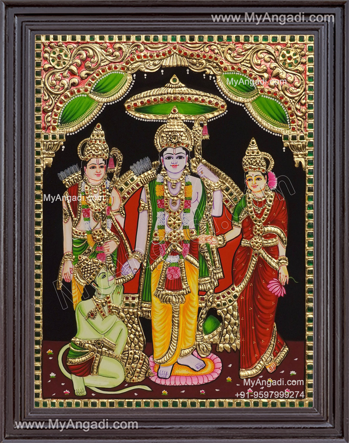 Ram Durbar Tanjore Painting