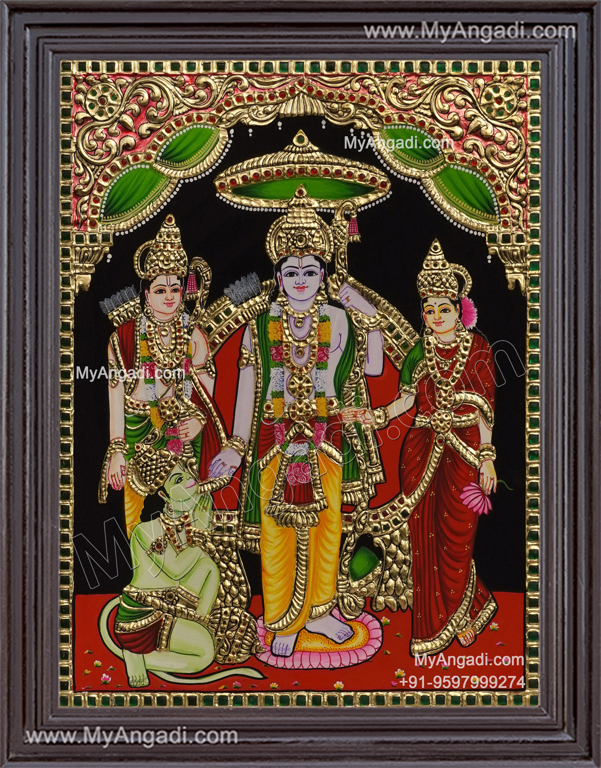 Ram Durbar Tanjore Painting