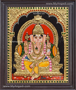 Ganesha Tanjore Painting