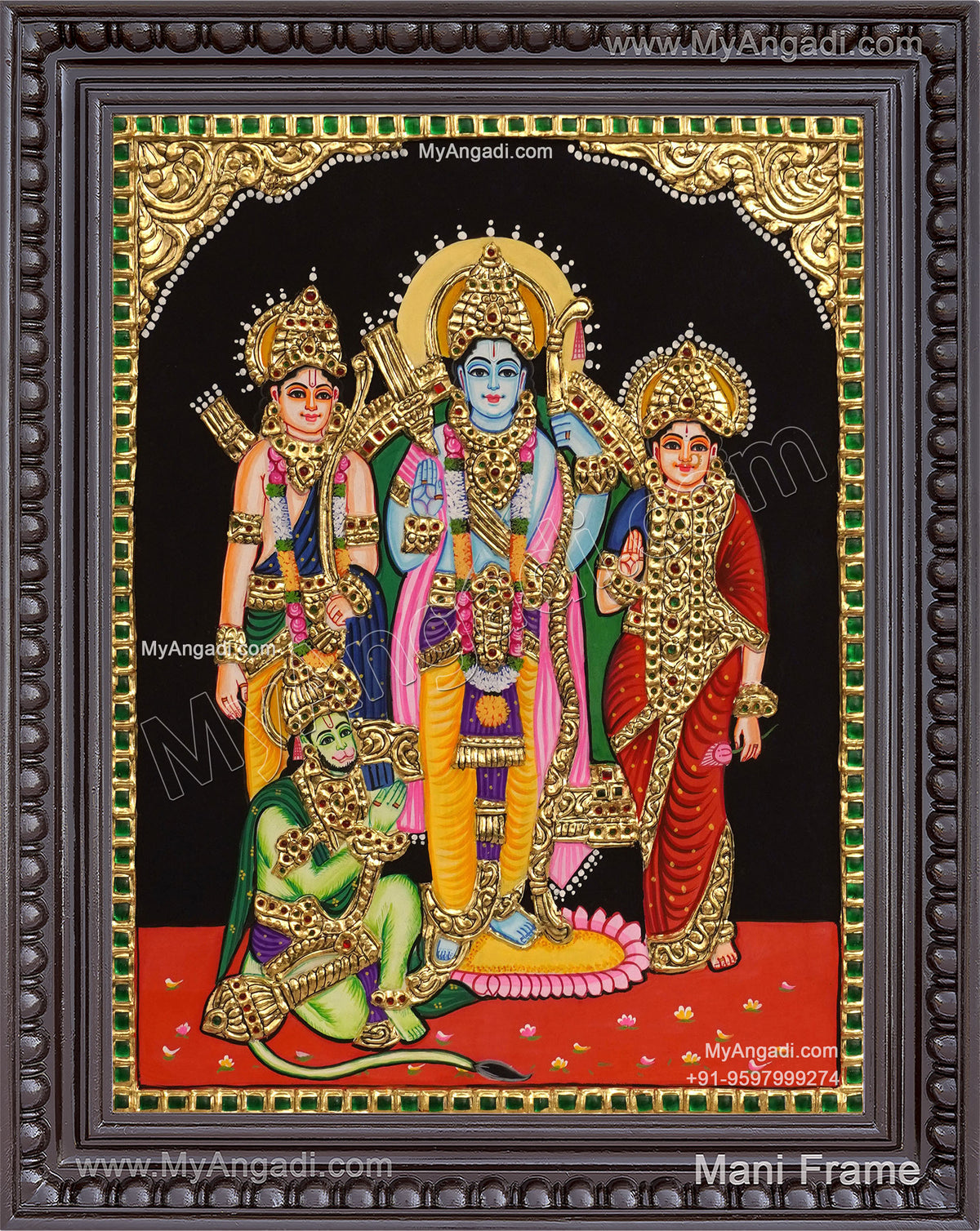Ram Durbar Tanjore Painting