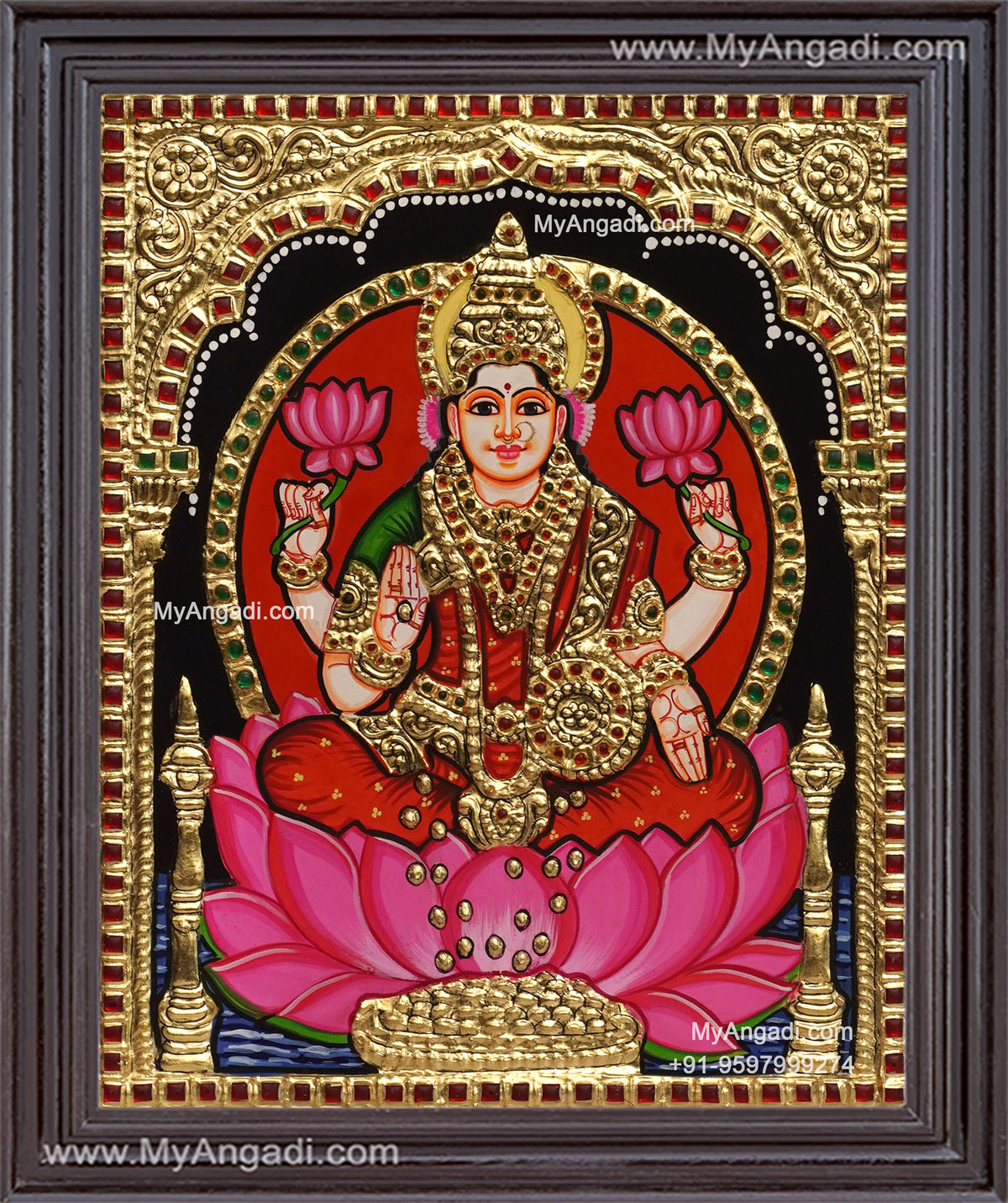 Lakshmi Tanjore Painting