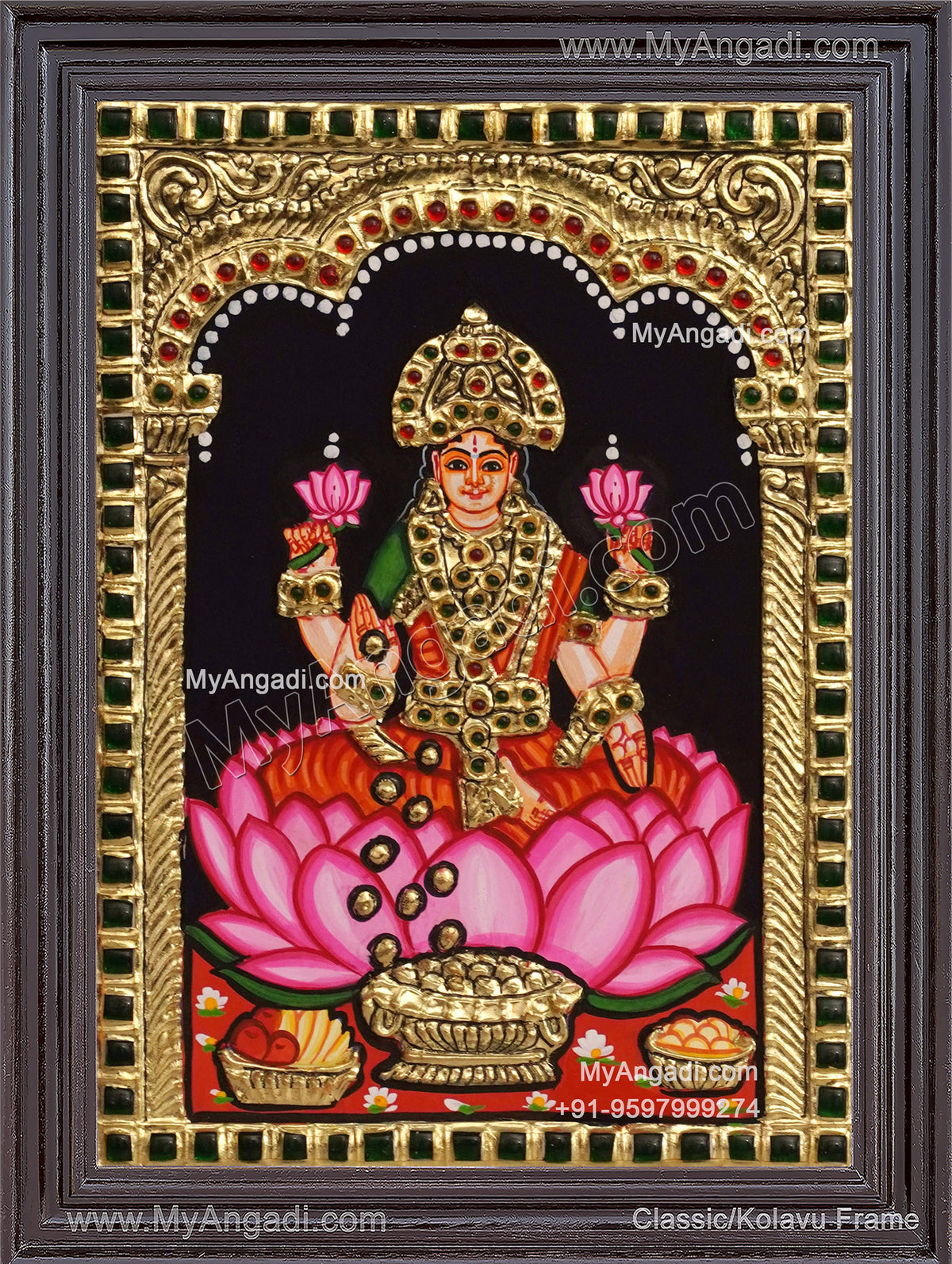 Lakshmi Tanjore Painting