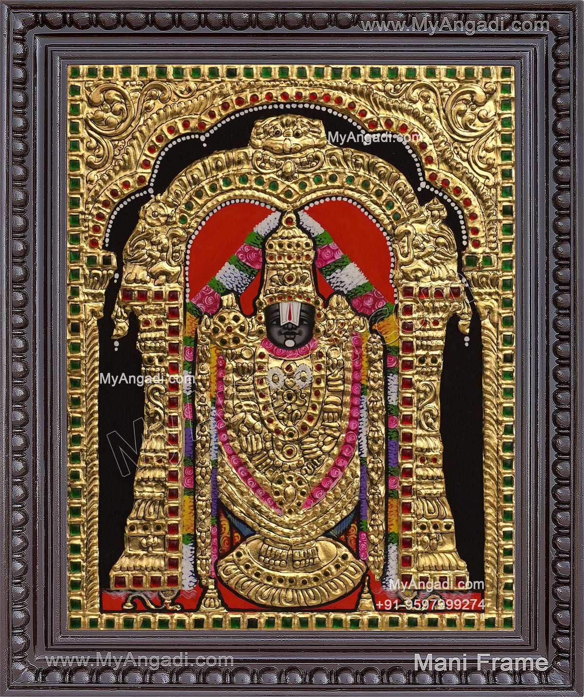 Balaji Tanjore Painting
