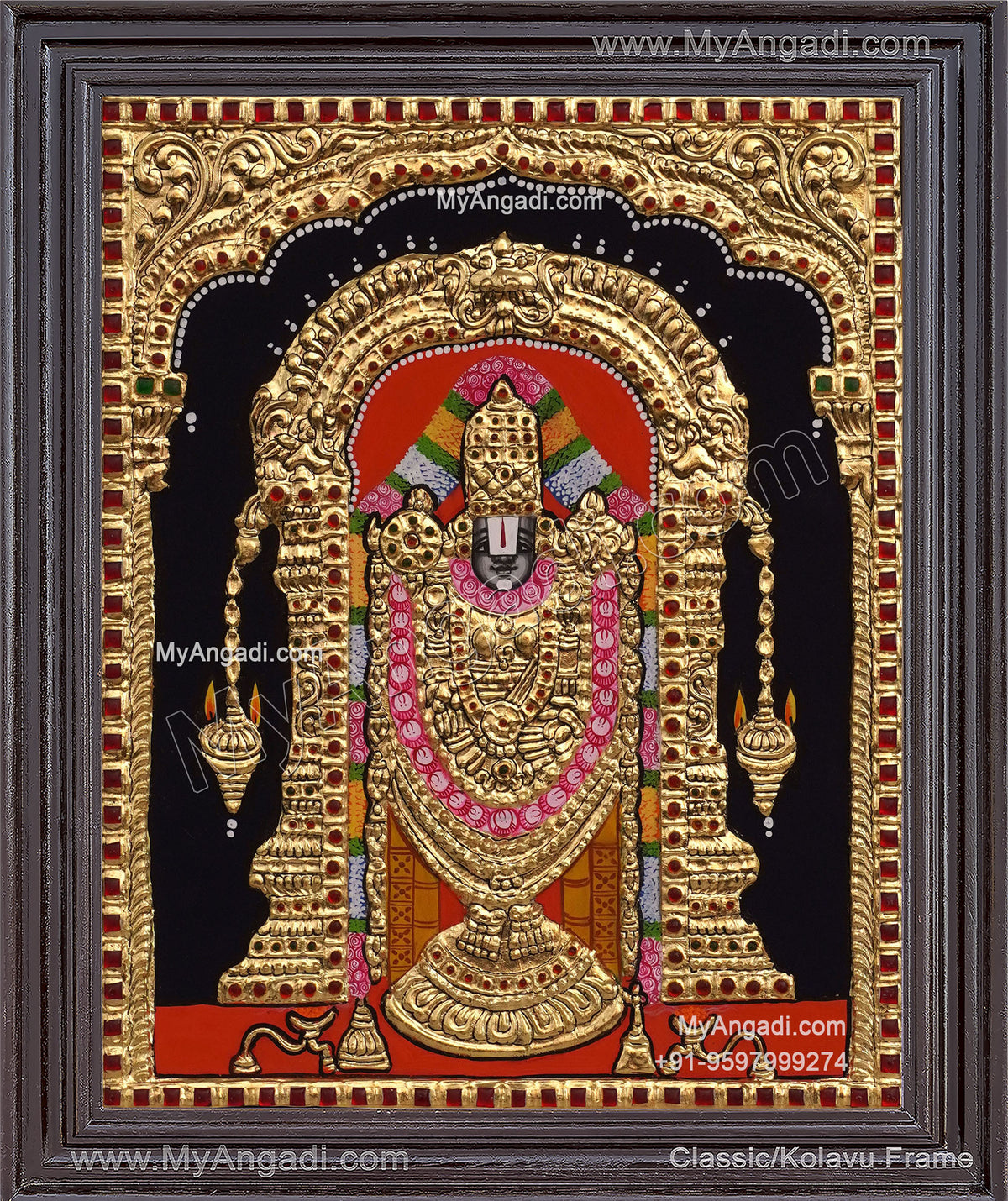 Balaji Tanjore Painting