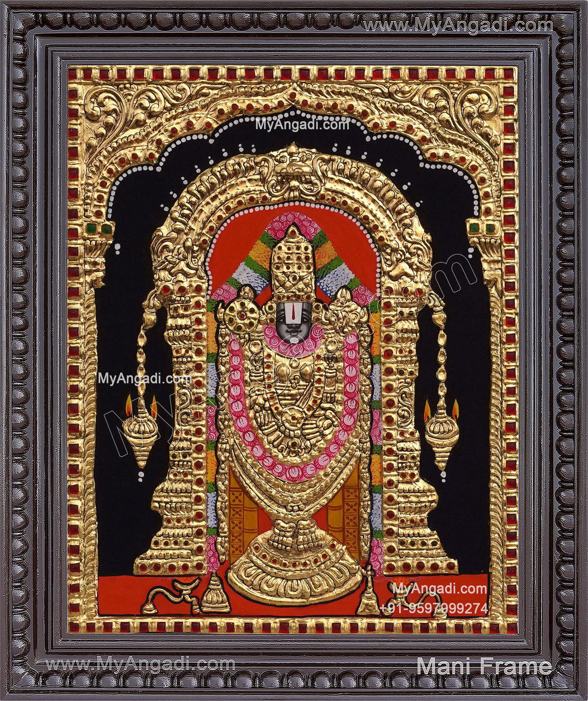 Balaji Tanjore Painting