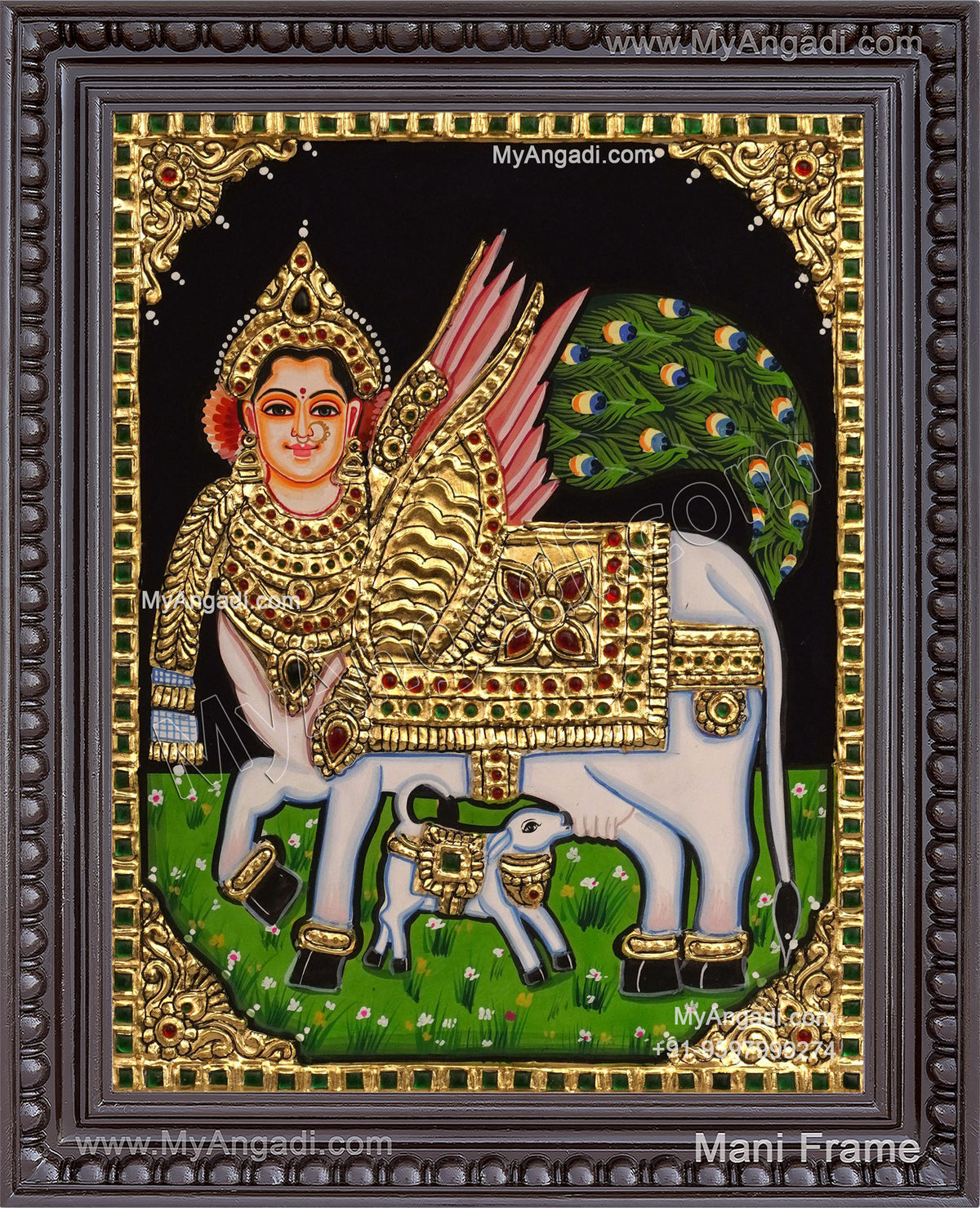 Kamadhenu Tanjore Painting