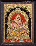 Ganesha Tanjore Painting