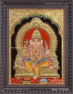 Ganesha Tanjore Painting