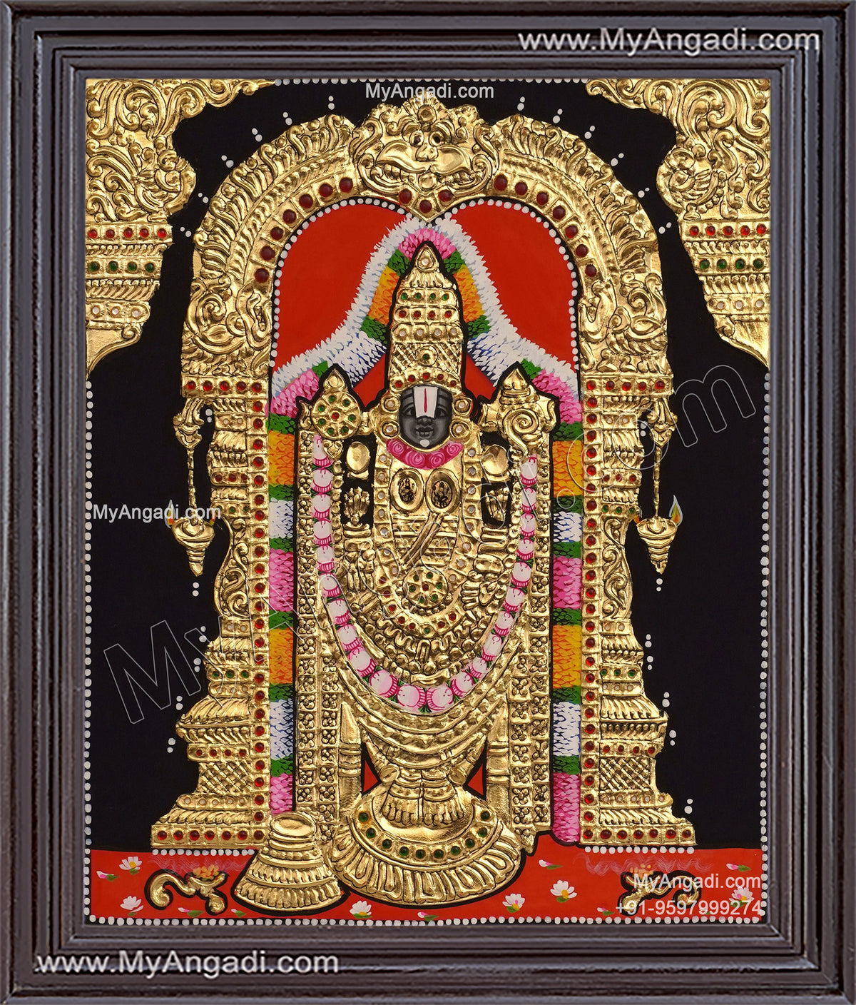 Balaji Tanjore Painting