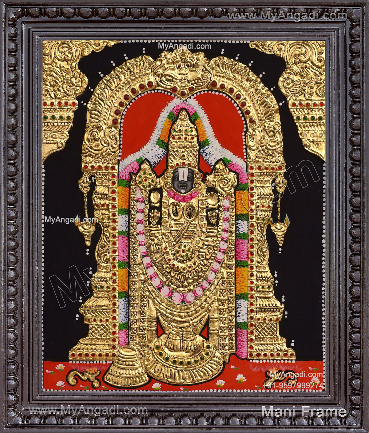 Balaji Tanjore Painting