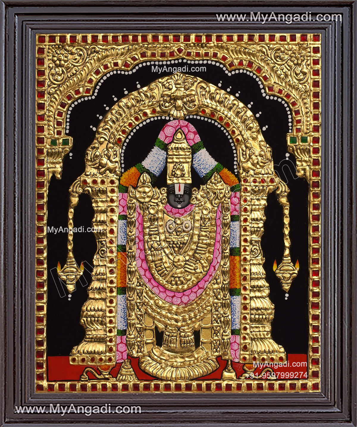 Balaji Tanjore Painting