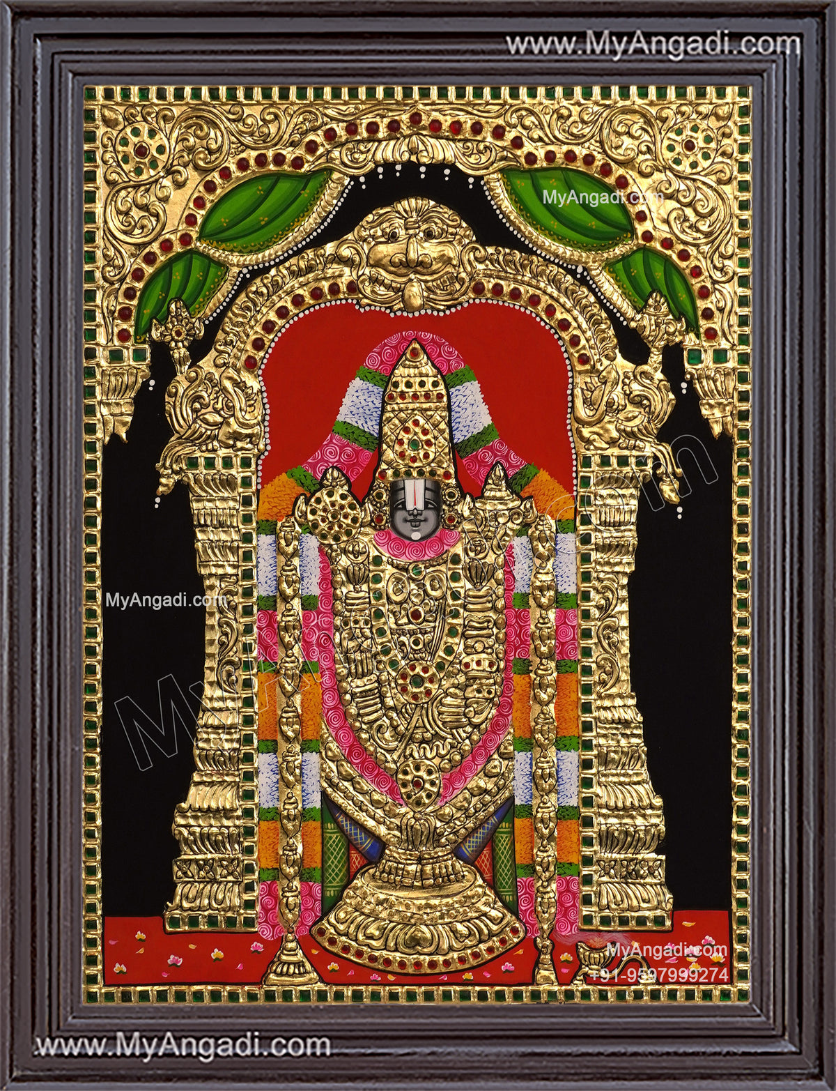 Balaji Tanjore Painting