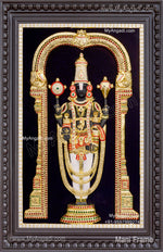 Thirupathi Balaji 3D Tanjore Painting 
