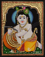 Butter Krishna Tanjore Painting