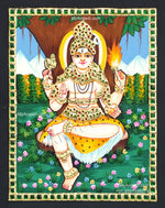 Dakshinamoorthi Tanjore Painting