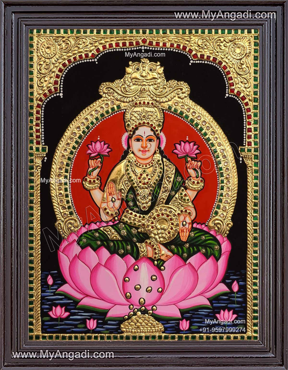 Lakshmi Tanjore Painting