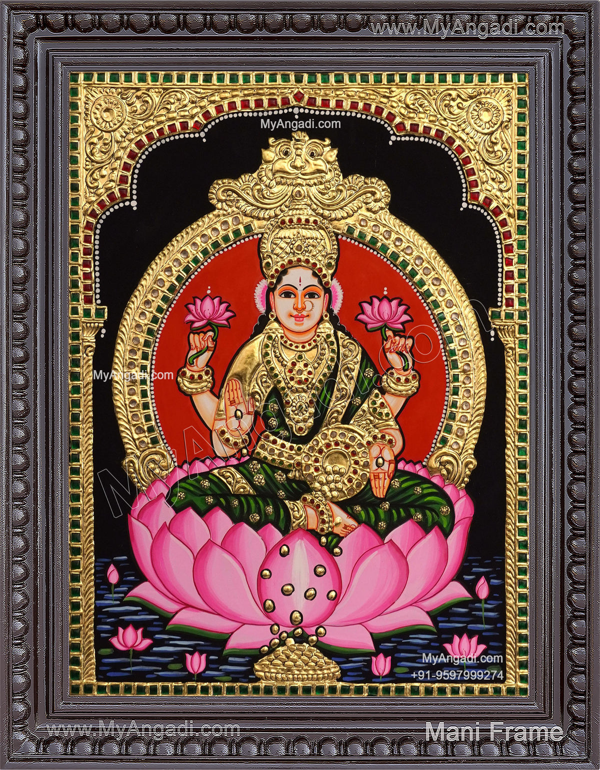 Lakshmi Tanjore Painting