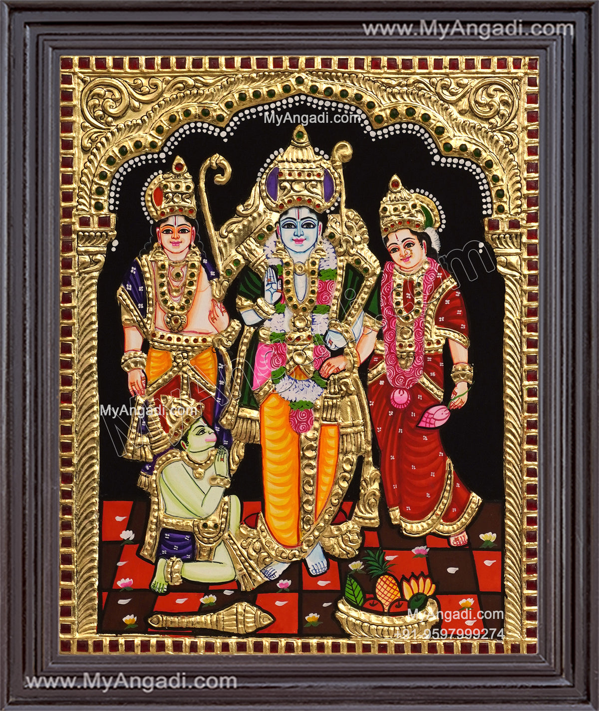 Ram Durbar Tanjore Painting