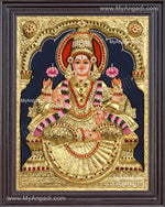3D Gaja Lakshmi Tanjore Painting