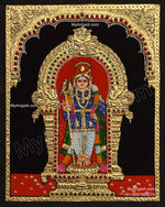 5 Set Ganesha Murugan Balaji Lakshmi Saraswathi Tanjore painting