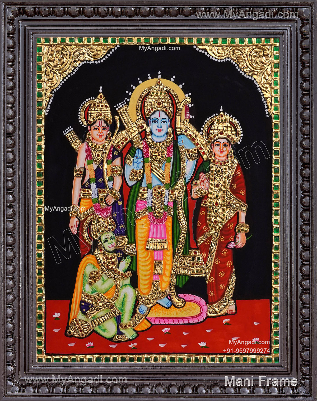 Ram Durbar Tanjore Painting