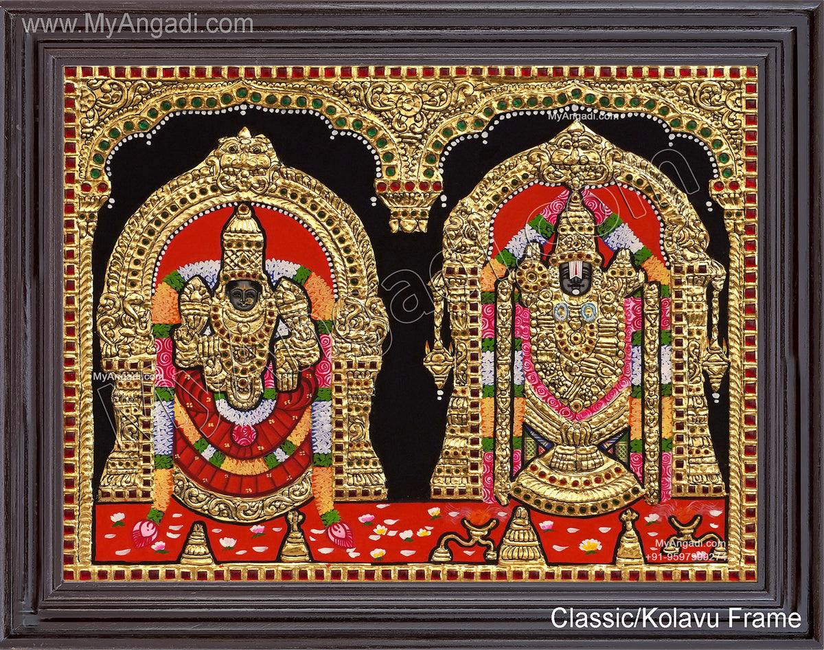 Balaji Thayar Tanjore Painting