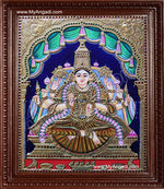 Aishwarya Lakshmi Tanjore Painting, Ishwarya Lakshmi Tanjore Painting